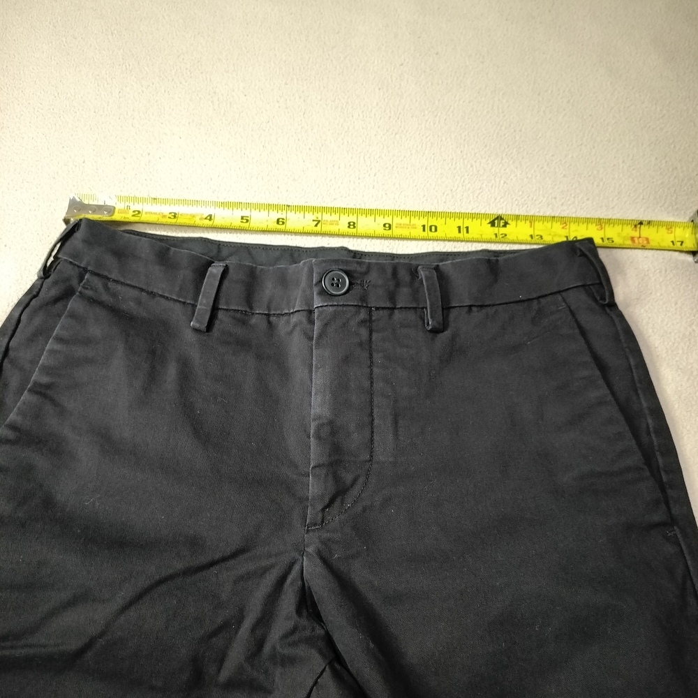 Uniqlo Men's Black Slim Chino Pants, Stretch Sz 29×34. - Picture 6 of 14